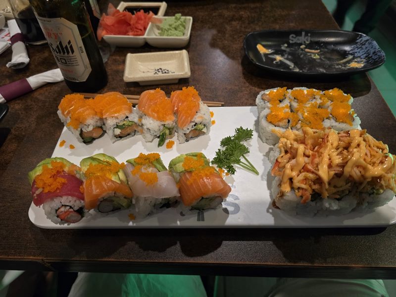 Saki Endless Sushi & Hibachi Restaurant food