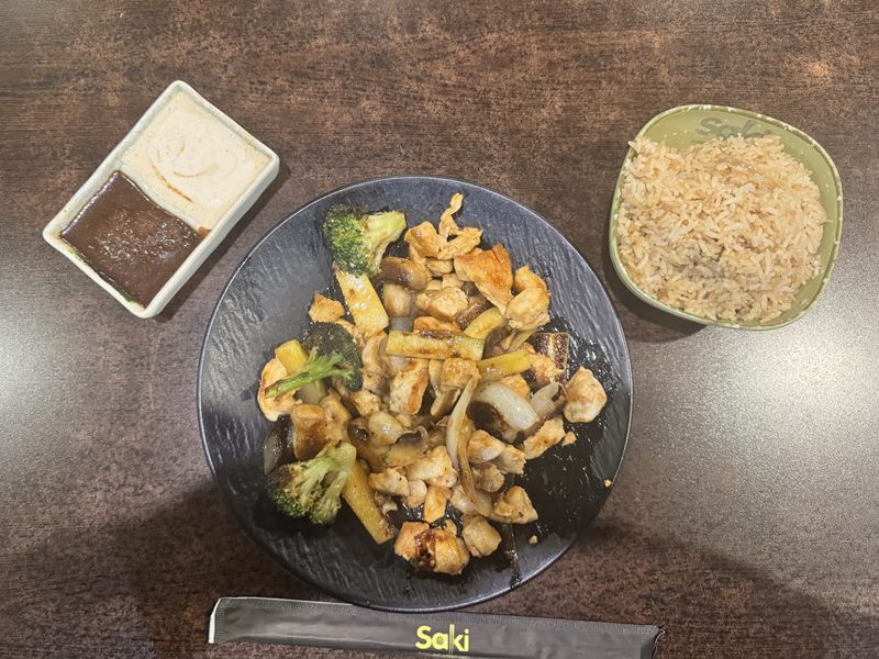 Saki Endless Sushi & Hibachi Restaurant food